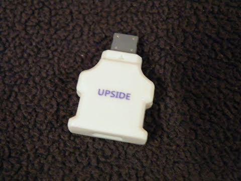 片面仕様なので「 UPSIDE 」と印字してある