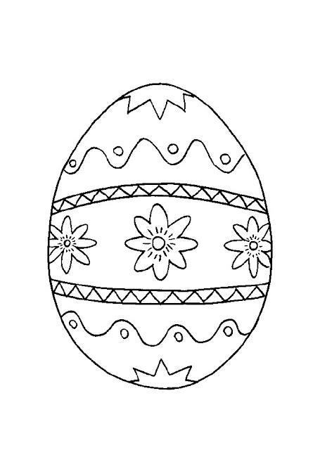 Huevos De Pascua Dibujos Para Pintar