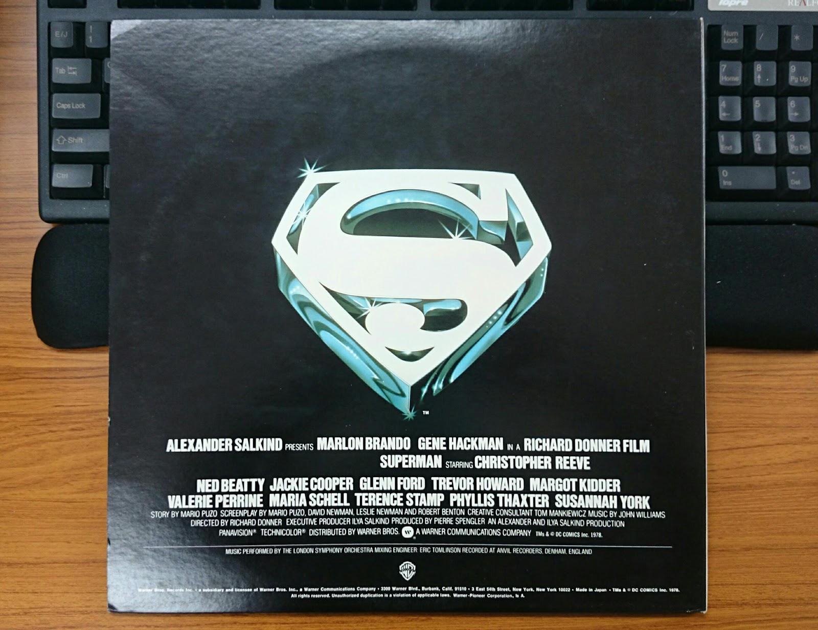 レコードで見かけたスーパーマン スーパーマン スーパー ガス 未完成 シューベルツ スノー レコード ブログ