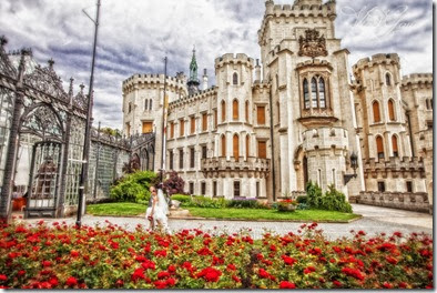 Фотографии свадьбы - Замок Глубока и Прага