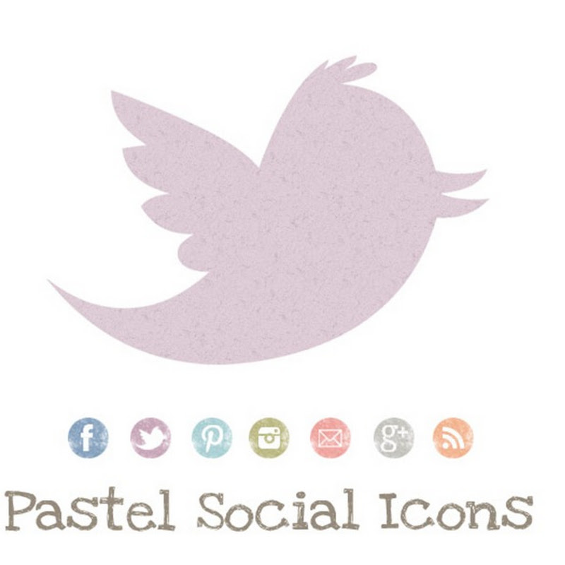 Updated Pastel Social Media Icons Pancake Ninja
