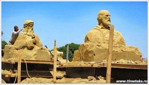 Бургас. Фестиваль песчаных скульптур