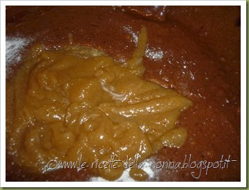 Brownies vegan al cacao con composta di pera e mela (3)