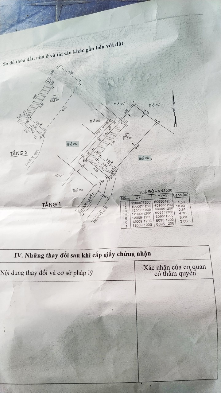 Bán nhà chính chủ 1 trệt 1 lầu phường Linh Tây Quận Thủ Đức, diện tích 52 mét vuông, giá 4 tỷ2 Bán nhà chính chủ 1 trệt 1 lầu phường Linh Tây Quận Thủ Đức, diện tích 52 mét vuông, giá 4 tỷ2
