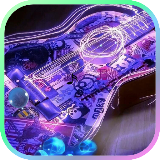 Magic Guitar Live Wallpaper 個人化 App LOGO-APP開箱王