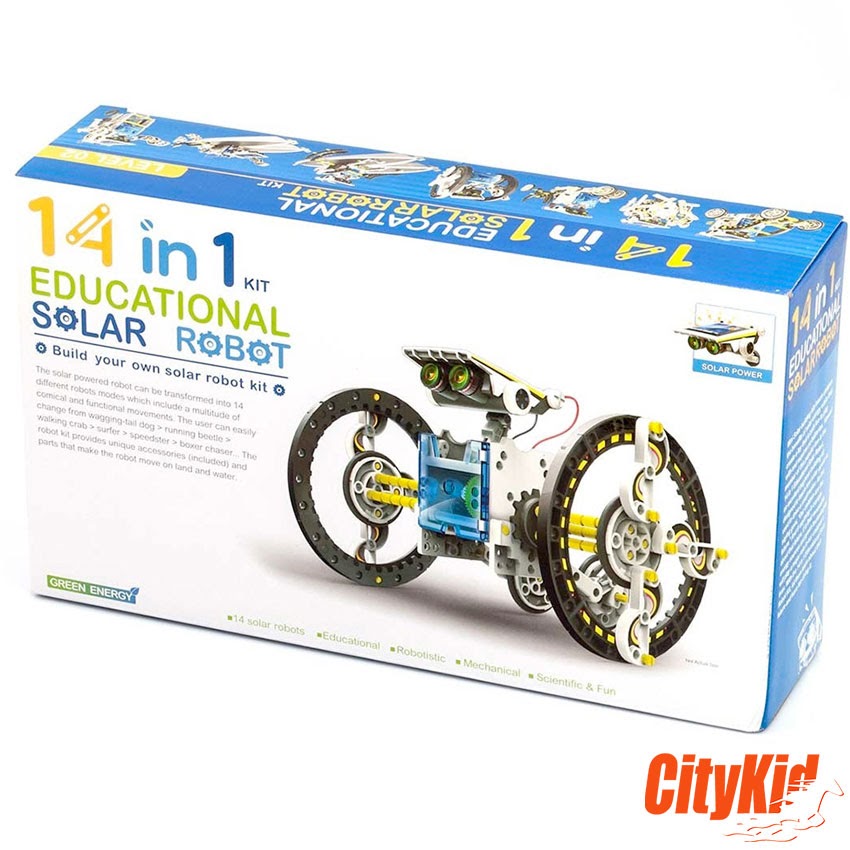 Solar robor kit 2115 Educational Solar Robot Kit 14 in 1