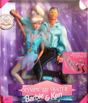 Barbie & Ken Olympic Skater 1997
