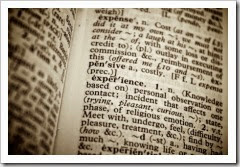 Dictionary - Experience