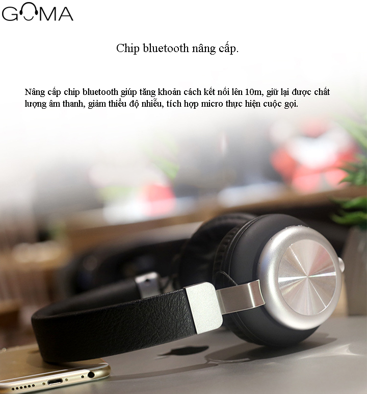 Tai nghe chụp tai Bluetooth Qilian BH2