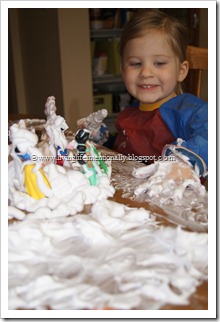Indoor Snowman Sensory Activity for Preschoolers Indoor Snowman Sensory Activity for Preschoolers