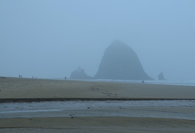 finally found it, the famous haystack Rock at Cannon Beach