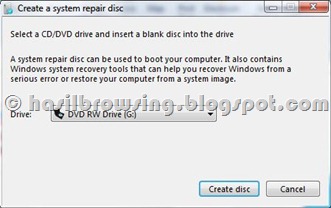system repair disk