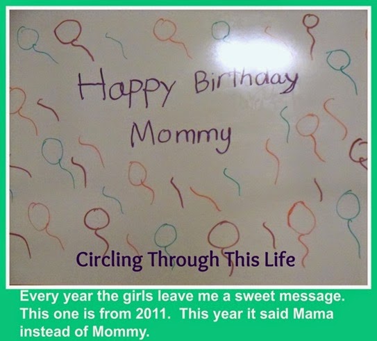 Birthday Messages for Mama ~ Random Thoughts at Circling Through This Life