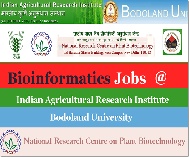 Bioinformatics job opportunities in bangalore