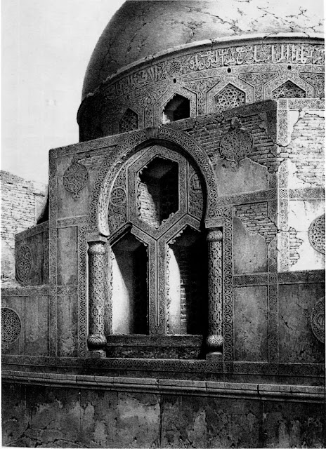 Tekiyat al-Shaykh Hasan Sadaqa, 16th century. Sultan Selim added the 16th-century tekiya to a 14th-century mosque to house Mawali Sufis. The structure's silhouette is delineated by the dome, which nests on a cubical base, The large circular interior was used by whirling dervishes.