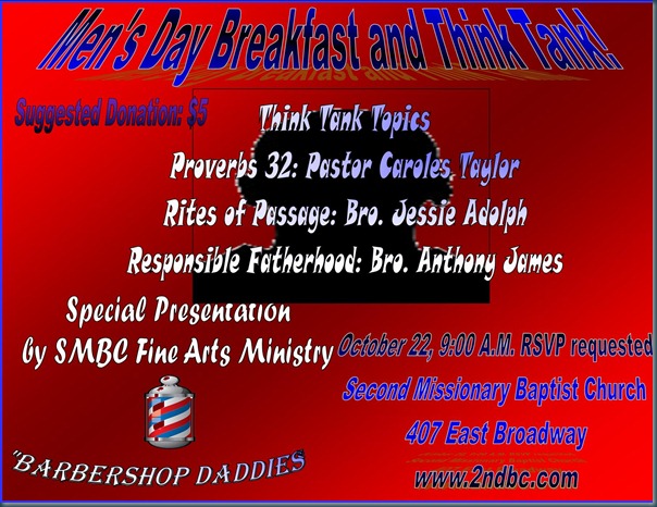 MOBaptist Laymen: Men's Day Announcement