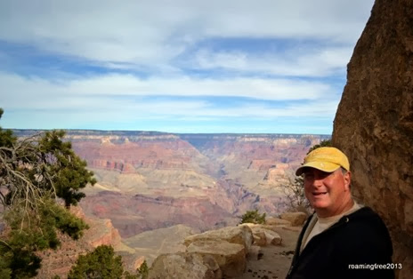 Tom at the Grand Canyon