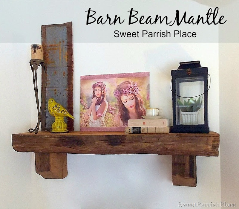 barn Beam Mantle