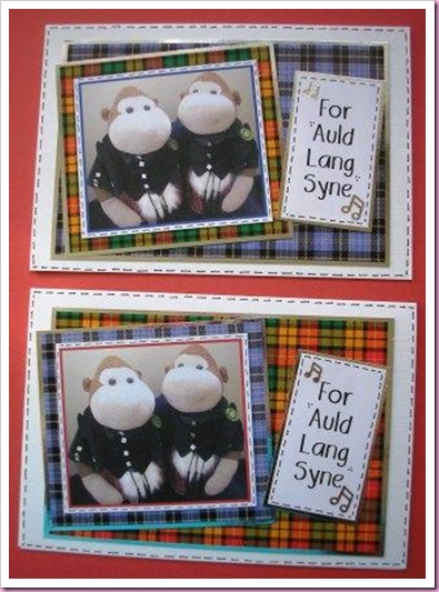 For Auld Lang Syne Card