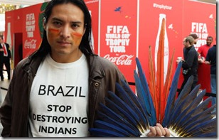 Brasil destroying indians