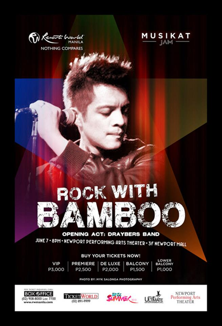Rock With Bamboo