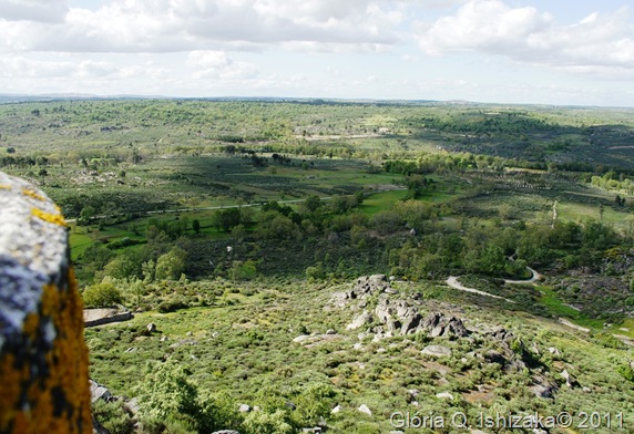 Glória Ishizaka - Vila do Touro - vista da vila a partir do marco geodésico 1