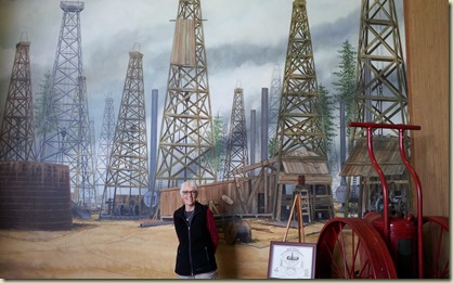 Rockey at East Texas Oil Museum, Kilgore, TX