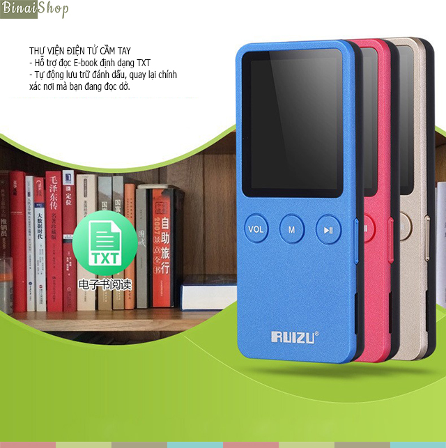 Máy nghe nhạc Lossless Ruizu X08