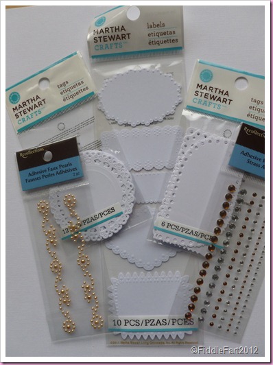 Martha Stewart Craft Labels and tags
