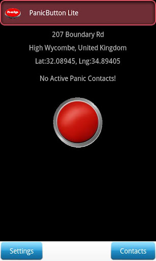 My Red Panic Button Lite