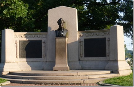Licnoln Gettysburg Address Memorial