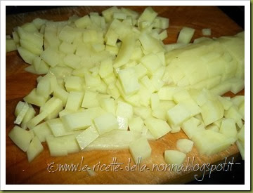Penne senza glutine con cipolla, verza, uova e patate (3)