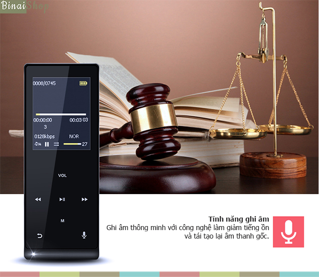 Máy nghe nhạc Bluetooth HI-FI Lossless Mahdi M290