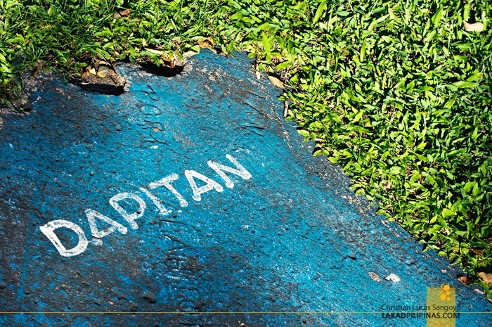 Dapitan on Dapitan at Rizal's Relief Map