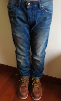 2013年1月购入Diesel DARRON 0075L Regular Slim Fit + Red Wing 1907