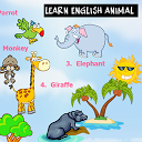 Speak english words animals mobile app icon