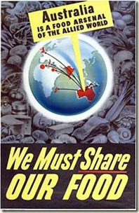 aussie rationing propaganda poster WWII