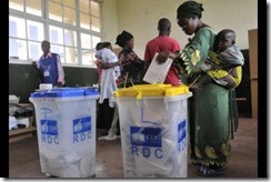 Congo election voting