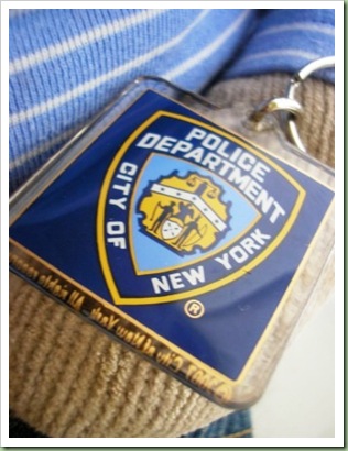 New York Police Department Keyring