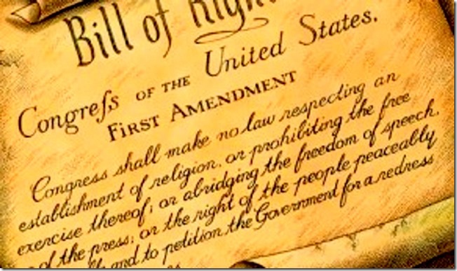 First-Amendment- of Bill of Rights