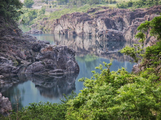 [写真]R169にて幻想的な風景