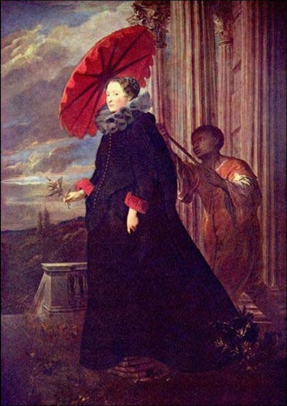 Anthony Van Dyck, Elena grimaldi
