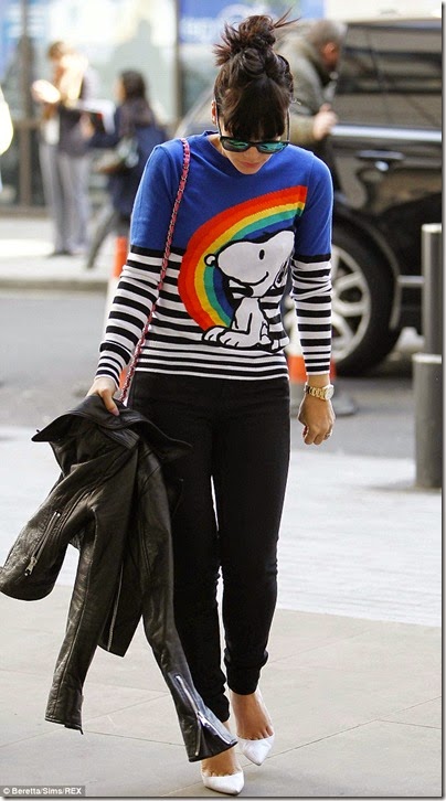 Fay Snoopy Crew-neck Sweater X Lily Allen - 04