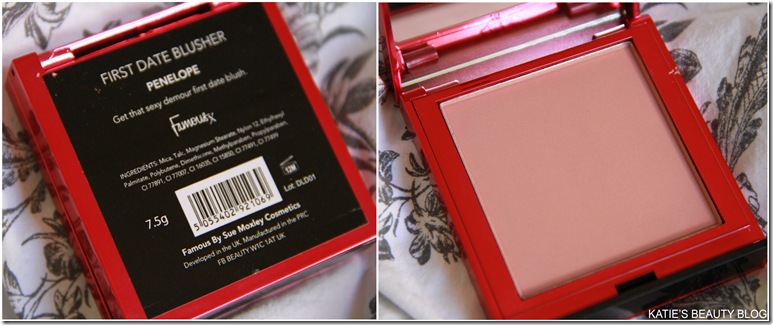 famous first date blusher