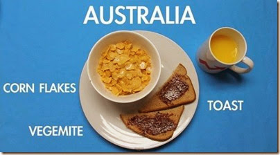 17 Countries X 17 Breakfast Sets - Australia
