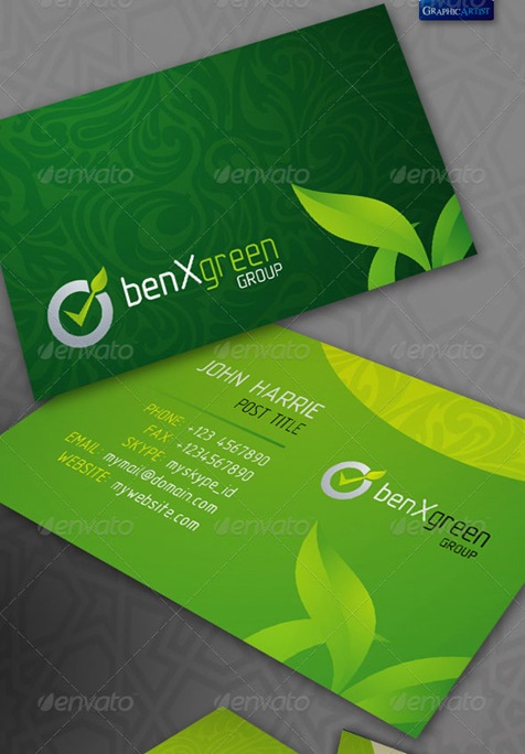 BenXGreen-Corporate-Business-Cards