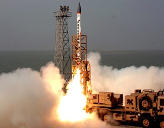 Advanced Air Defence [PAD] system, part of India's Anti-Ballistic Missile [ABM] shield programme