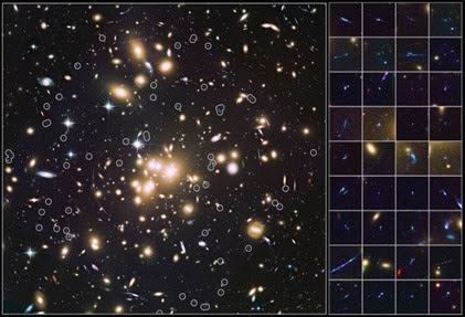 aglomerado de galáxias Abell 1689