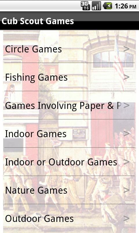 Cub Scout &amp; Boy Scout Games Screen 3