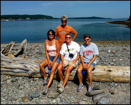 03d - Bar Island Hike - Dan, Tricia, Syl, Pam